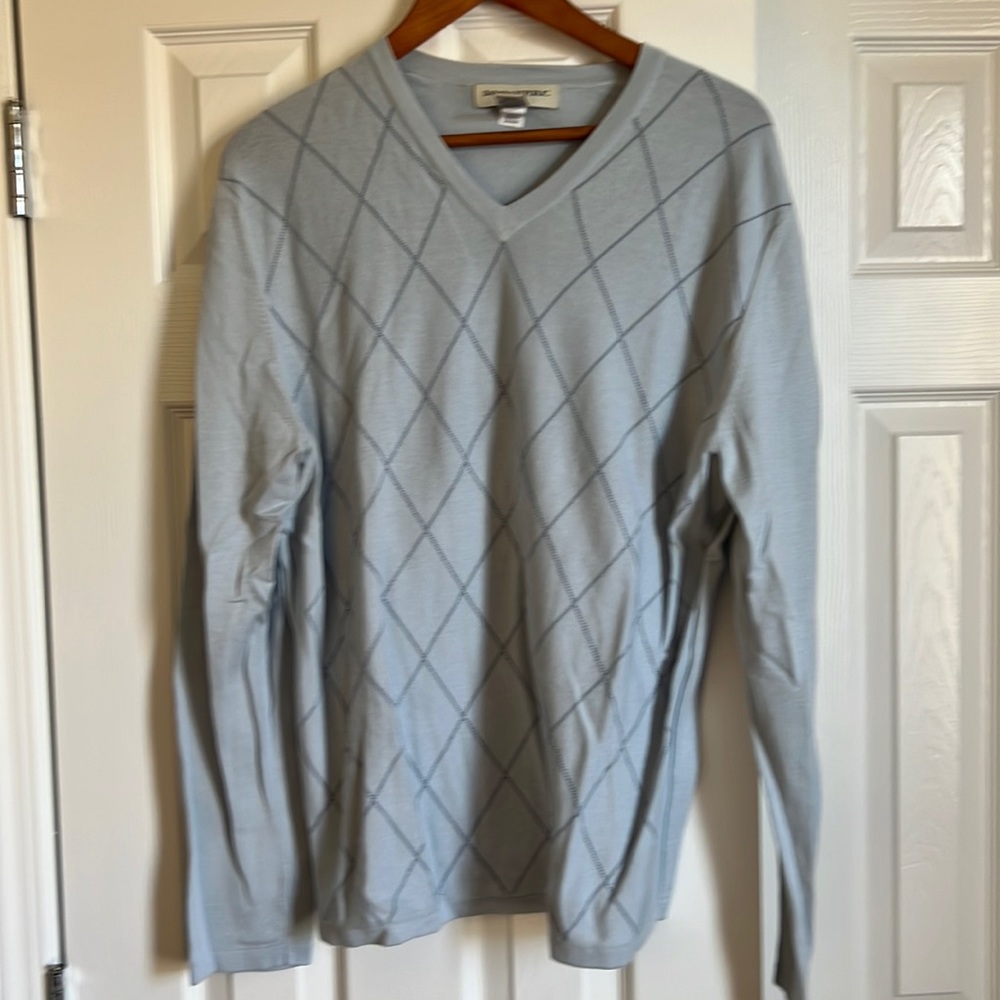Mens banana republic sweater shirt